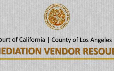 LA Superior Court selects MCLA as Affordable Mediation vendor resource