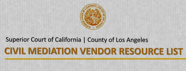 LA Superior Court selects MCLA as Affordable Mediation vendor resource