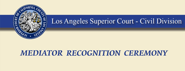 LASC Mediator Recognition Ceremony 2019